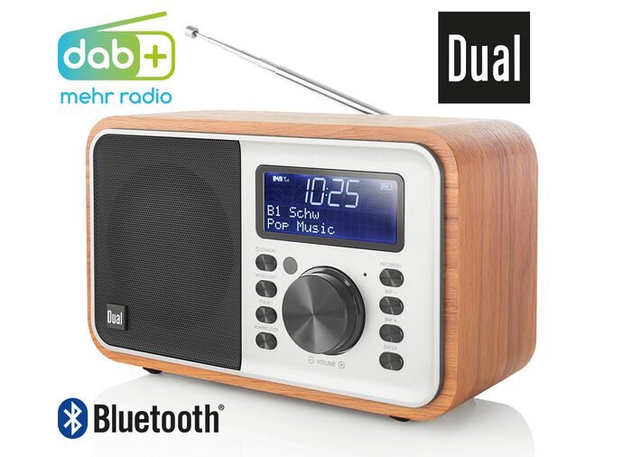 Dual DCR-51 Digitalradio im Holzdesign 