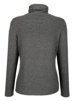 Shirt mit Raffungen in 5 Farben ANTHRAZIT