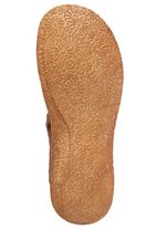 ELENA EDEN Slipper aus Nappaleder mit Knitter-Struktur 