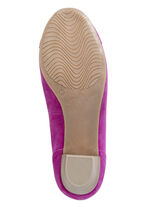 Andrea Conti, schicke Damen-Pumps, mit Gummizug PINK