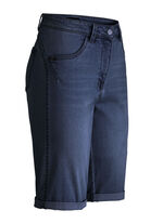 Bermudas mit Push-up-Effekt DUNKELBLAU