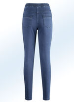 Super softe Jegging-Jeans JEANSBLAU