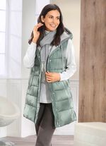 Weste mit fester Kapuze 