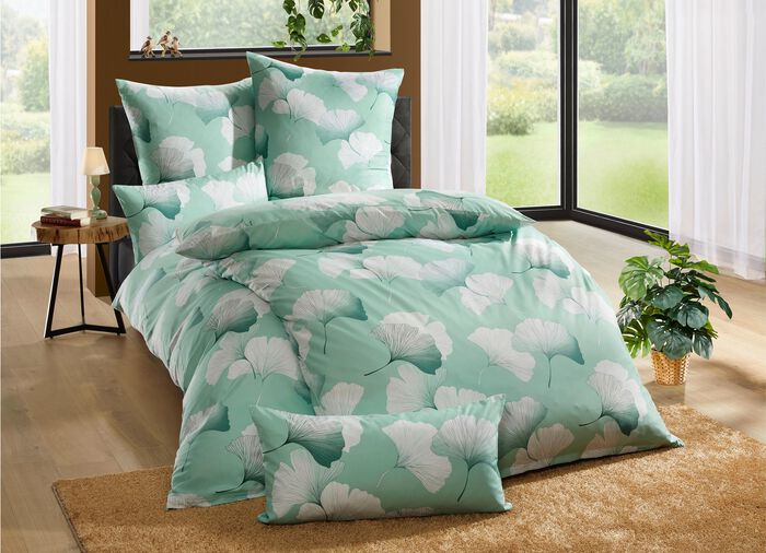 Bettwäsche-Garnitur in Microfaser-Qualität 