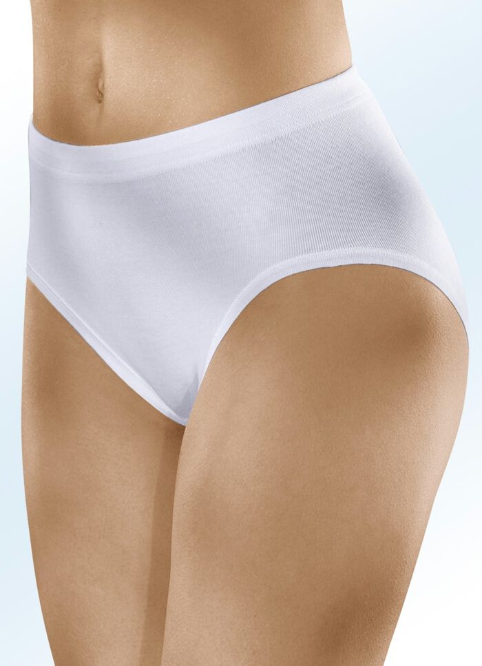 Schiesser Viererpack Slips ohne Seitenn&auml;hte 