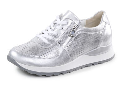 Waldläufer, sportliche Damen-Sneaker, Weite H, mit herausnehmbarem Fußbett 