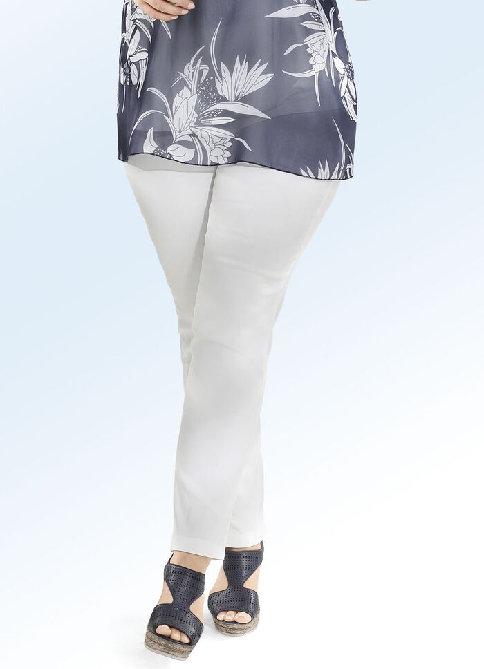 Hochelastische Hose ECRU