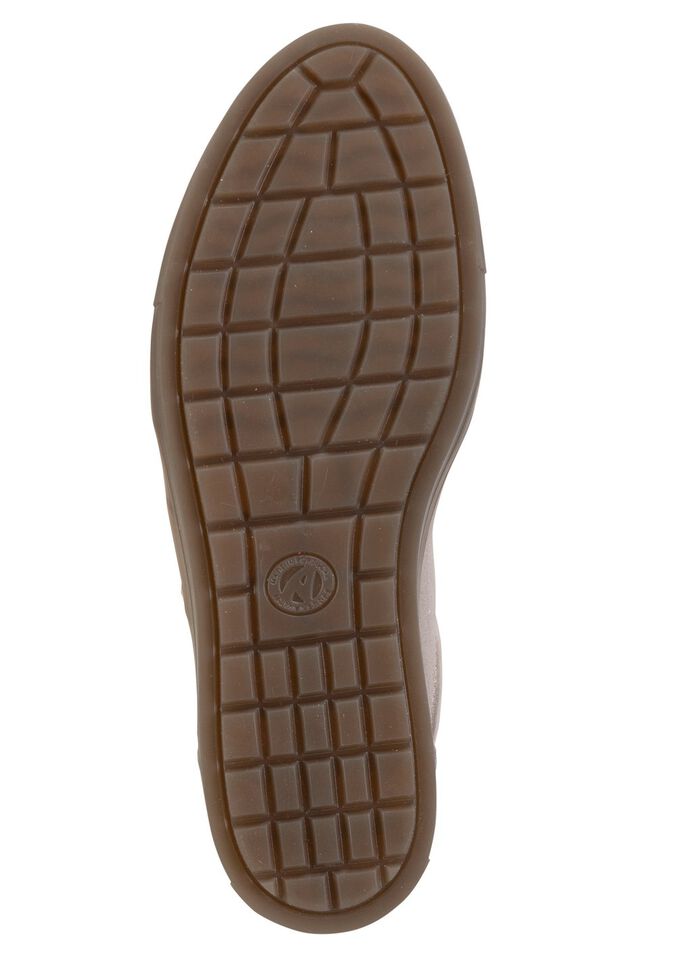 ELENA EDEN Schn&uuml;r-Sneaker aus genarbtem Nappaleder 