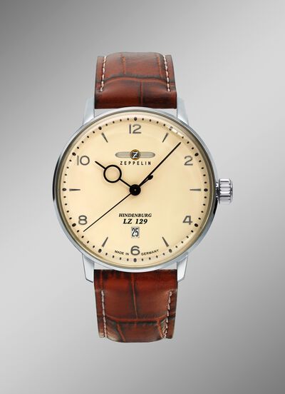 Herrenuhr Zeppelin 8042-5 mit Schweizer Uhrwerk 