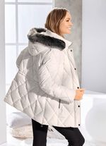 Jacke mit Rei&szlig;verschluss an den Seitenschlitzen 