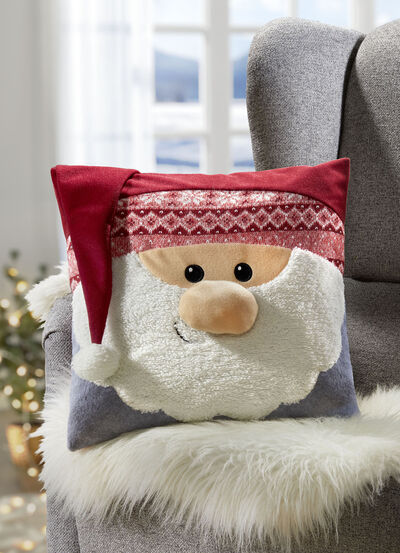 Wichtel-Kissenbezug mit Reißverschluss  