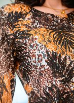 Tunika mit transparenten &Auml;rmeln 