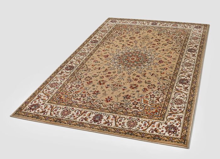 Br&uuml;cken und Teppiche mit hoher Flordichte BEIGE