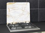 Herdabdeckplatten/Wandblende, Motiv Marmor gold MARMOR GOLD