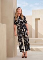 Hose in modischer 7/8 L&auml;nge 