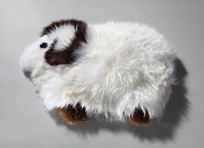 Lammfell-Hülle Schäfchen für Kissen oder Wärmflasche 