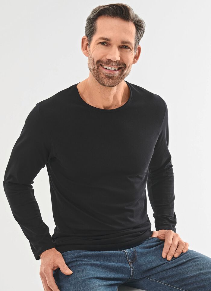 Zweierpack Shirts mit langen &Auml;rmeln 