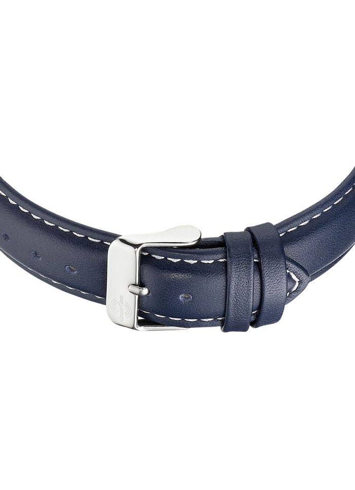 Master Time Funk-Herrenuhr mit Lederarmband 