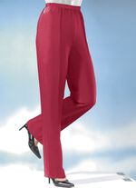 Hose in bequemer Schlupfform  in 8 Farben ZIEGELROT