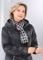 Schal mit Hahnentritt-Dessin 