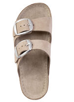 ELENA EDEN Pantolette aus Nubukleder SAND