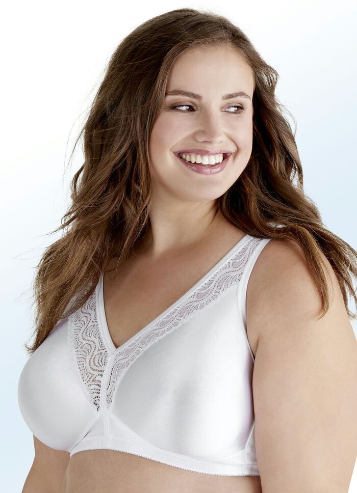 Swegmark of Sweden Zweierpack BH mit Spitzeneinsätzen 2X WEISS