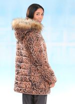 Jacke mit abnehmbarer Kapuze 