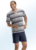 Zweierpack Shortys mit V-Ausschnitt und Brusttasche 