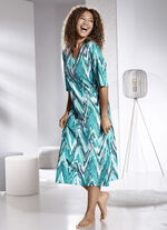 Hauskleid mit V-Ausschnitt 