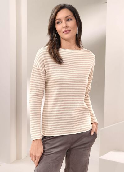 Pullover in Feinstrick 