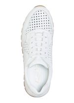 Andrea Conti Sneaker aus Nappaleder WEISS