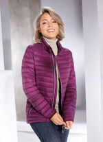 Funktionsjacke mit 2-Wege-Rei&szlig;verschluss VIOLETT