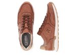 Sneaker aus Nappaleder COGNAC