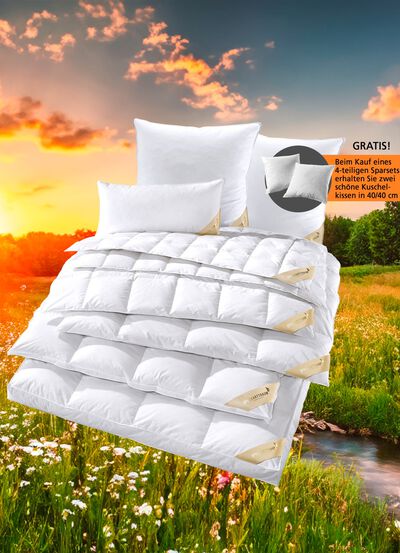 Bettwarenprogramm in Premiumqualit&auml;t von Spessarttraum 