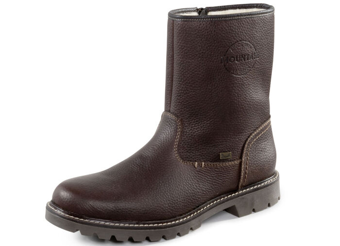 Rieker Stiefel aus Nappaleder DUNKELBRAUN