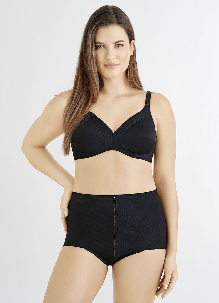 Felina BH mit Strukturmuster SCHWARZ