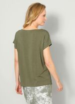 Shirt mit V-Ausschnitt 