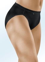 Sloggi Viererpack Slips mit elastischen Abschlüssen SCHWARZ