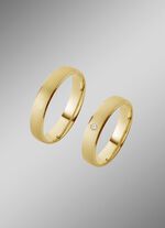 Eleganter Trauring in Gold 