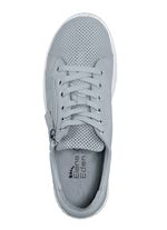 ELENA EDEN, sommerliche Damen-Schn&uuml;rschuhe, mit herausnehmbarem Fu&szlig;bett BLAUGRAU