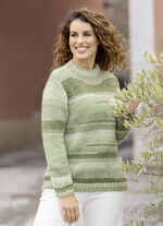 Pullover aus Melangegarn 