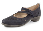 ELENA EDEN, bequeme Damen-Pumps, Weite H, mit herausnehmbarem Fußbett DUNKELBLAU