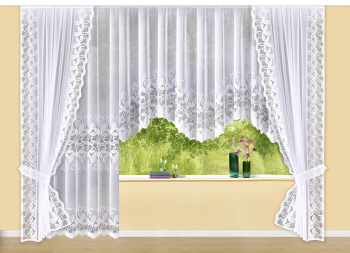 Fensterdekoration WEISS