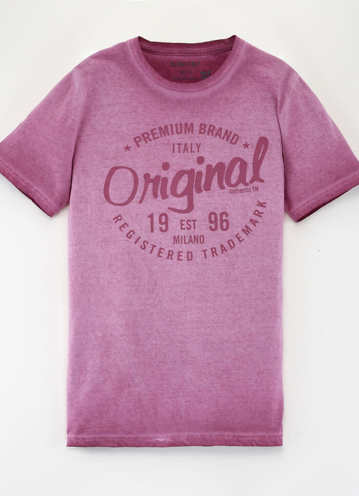 T-Shirt von &bdquo;Milano Italy&ldquo; in 3 Farben BEERE