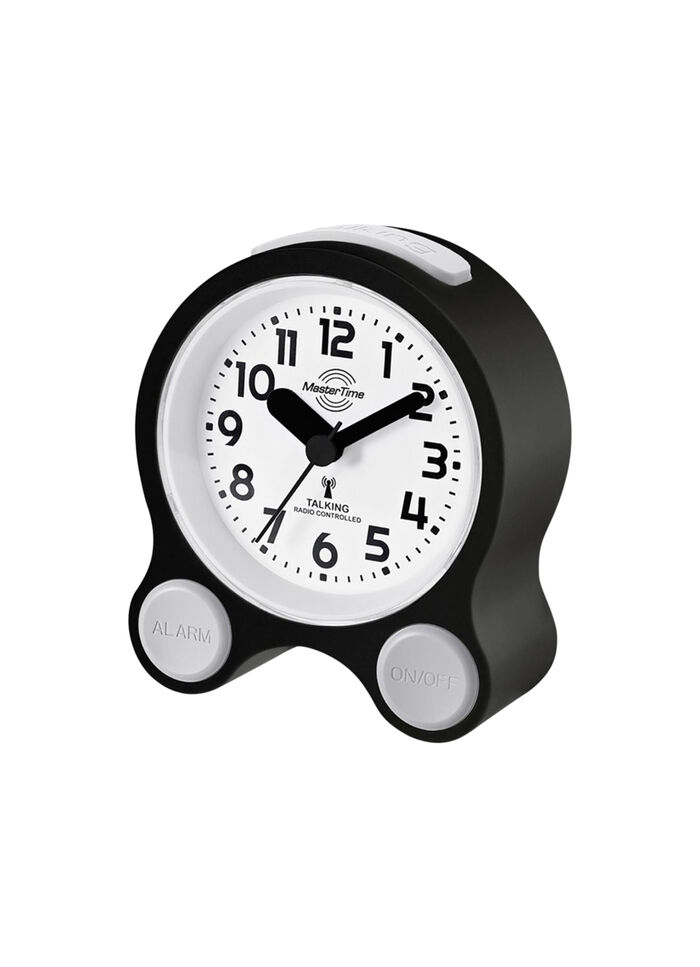Funk-Wecker Master Time MTC-71031-12B mit Sprachfunktion 
