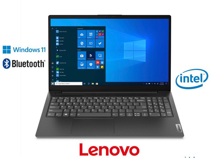 Lenovo Notebook mit 15,6" (39,6 cm) entspiegeltem Full-HD-Display 