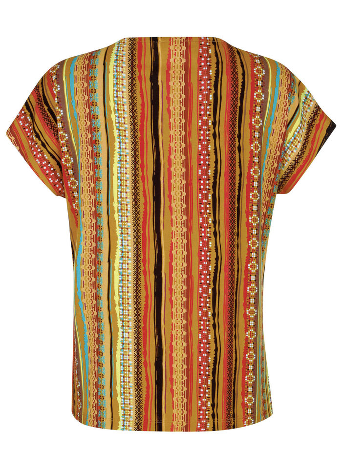 Shirt mit H&auml;kelspitzenbesatz 