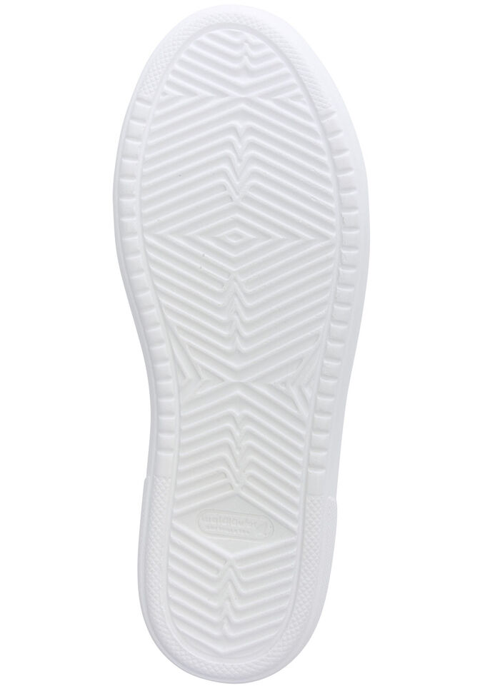 Waldläufer, trendige Damen-Schnürschuhe, Weite H, mit herausnehmbarem Fußbett WEISS