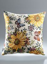 Tisch- und Raumdekoration mit Sonnenblumen-Dessin BUNT