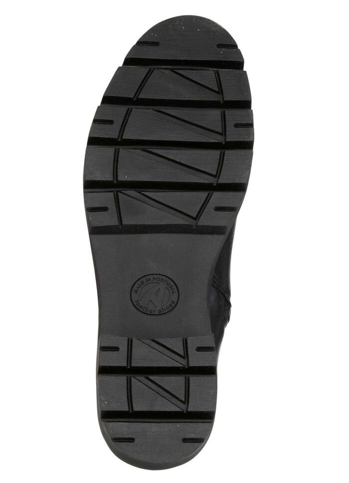 ELENA EDEN, bequeme Damen-Stiefeletten, Winterschuhe, Weite H, mit herausnehmbarem Fu&szlig;bett SCHWARZ